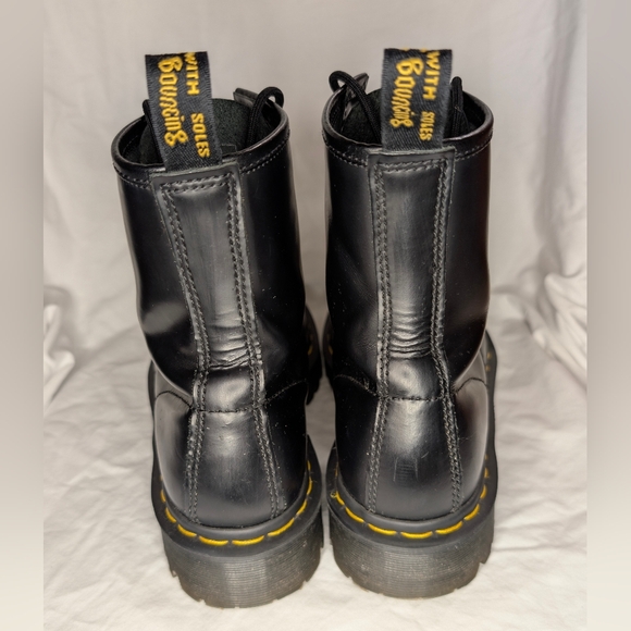 Dr. Martens 1460 Bex Black Leather Boots - Picture 3 of 5